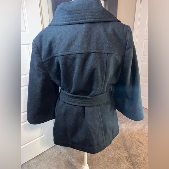 Old Navy Bell 3/4 Sleeve Wool Peacoat Size L - Picture 3 of 6